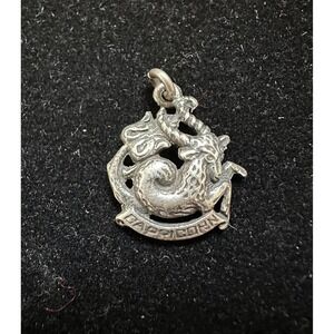 Cini Sterling Capricorn‎ Charm Pendant Astrology Horoscope Dec Jan Birthday